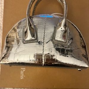 Silver Zara mini bag
